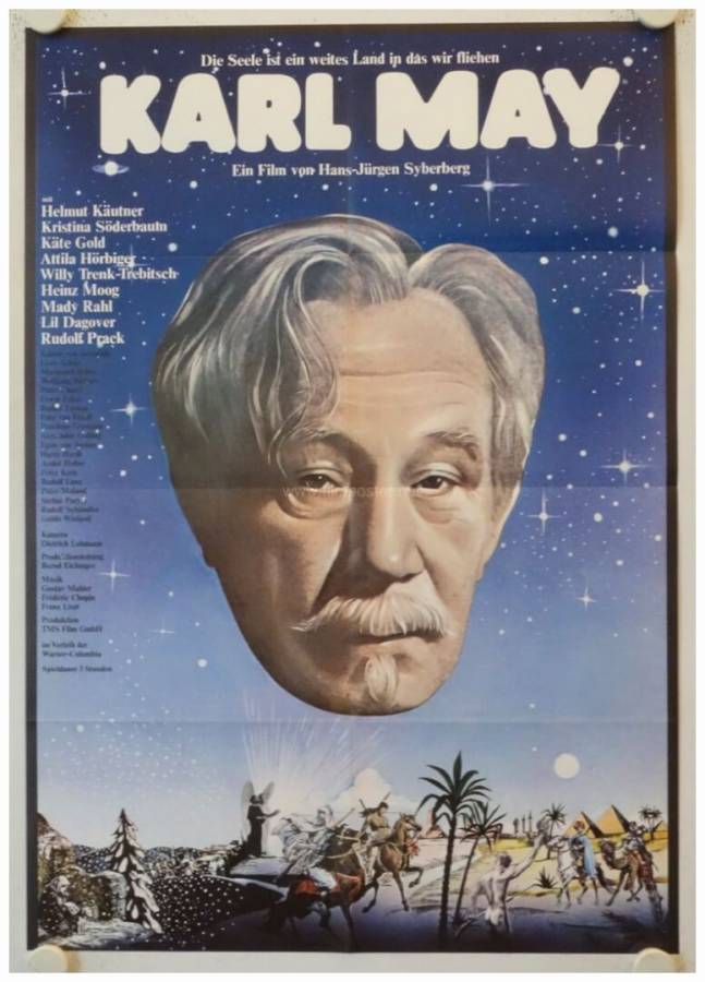 Karl May originales deutsches Filmplakat